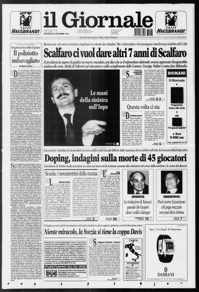 Il giornale : quotidiano del mattino